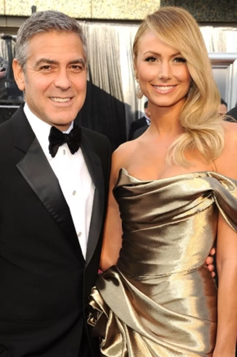 Aunque el actor y su escultural pareja pasaron la mayor parte del verano en su casa del lago de Como, en Italia, Stacey ya se ha mudado a su propiedad de Los Ángeles.