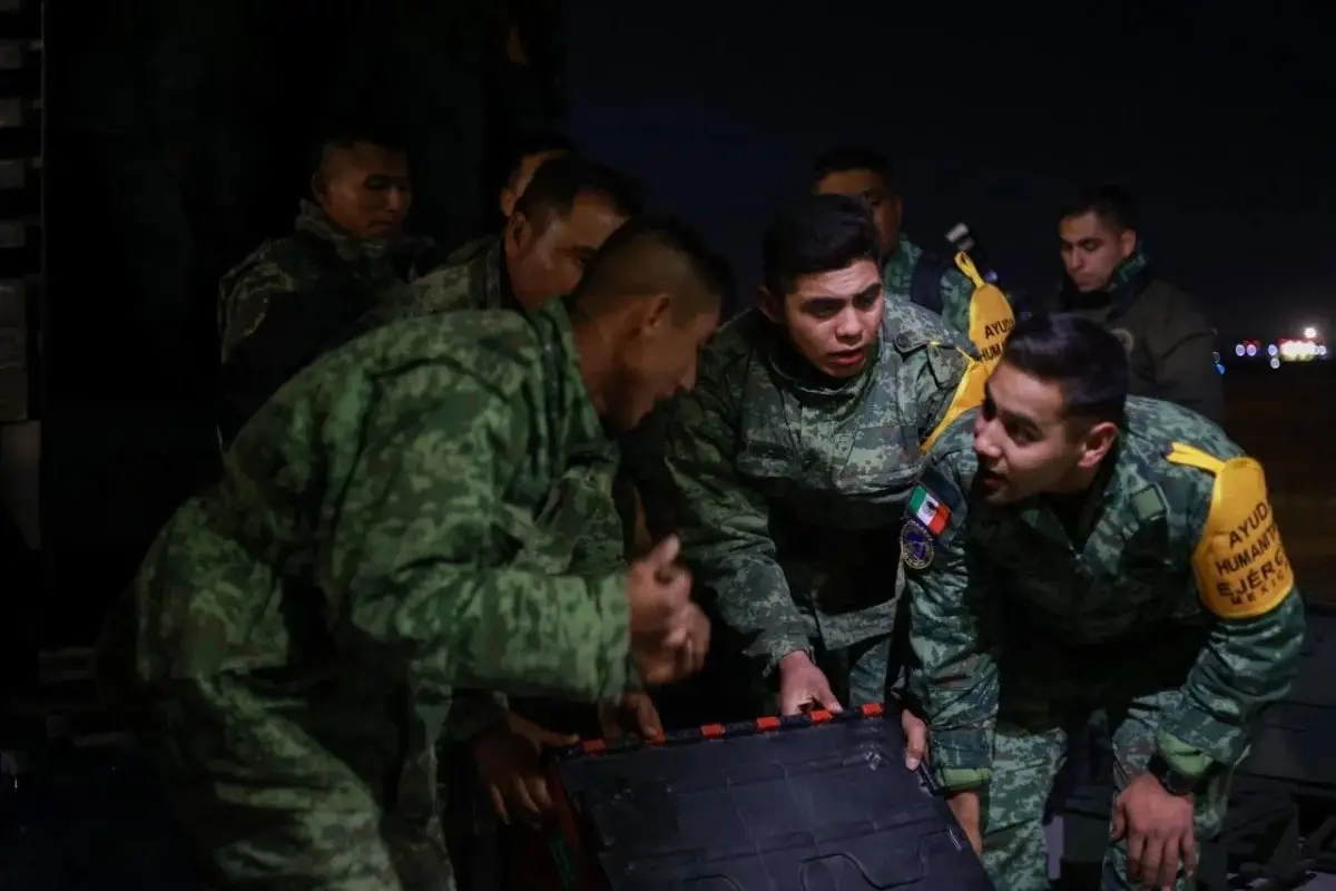México envió ayuda a Turquía tras el terremoto. 
