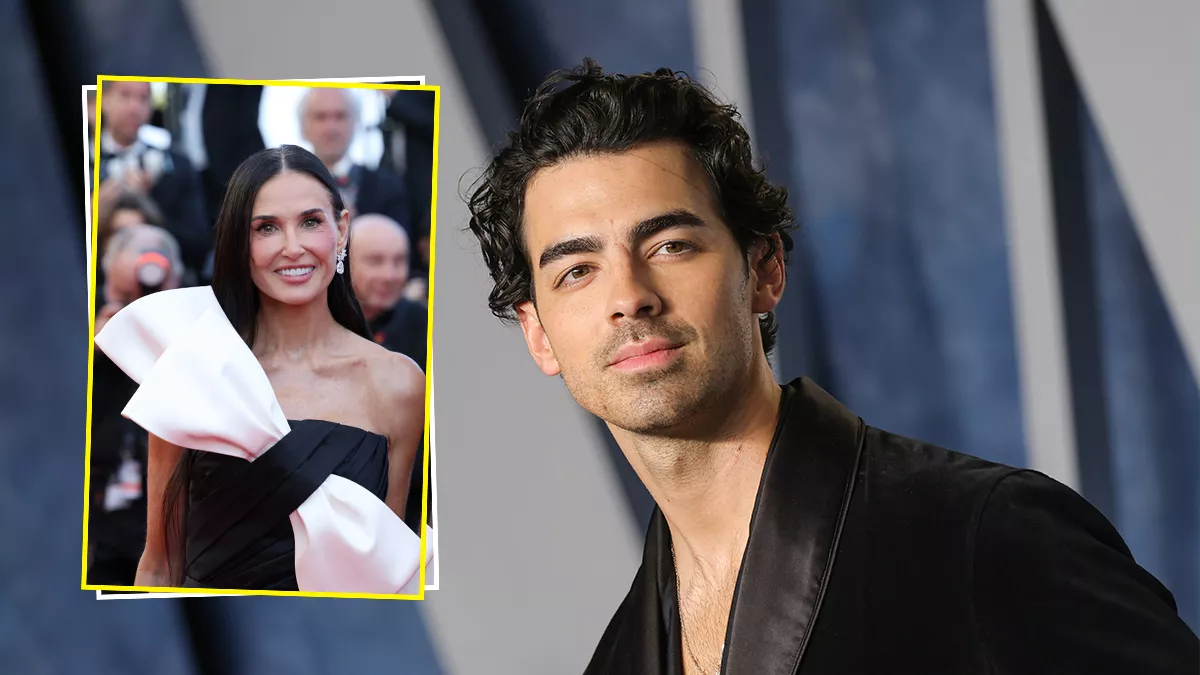 ¿Joe Jonas y Demi Moore coqueteando? Todo parece indicar que sí