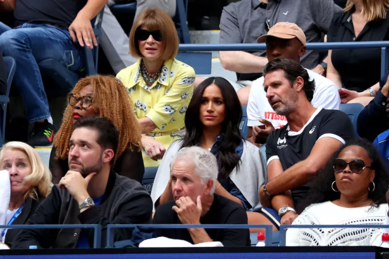 Patrick Mouratoglou y Meghan Markle