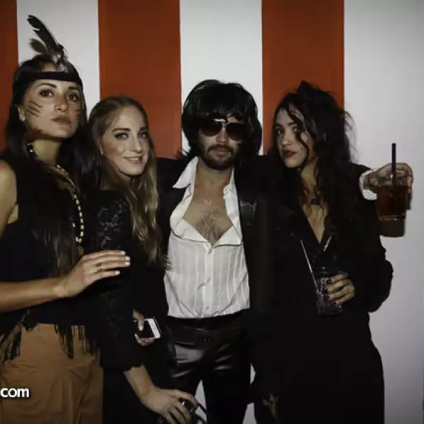 Diana Parra,Isabel Barrera,Moy Ruiz y Gaby Montaño