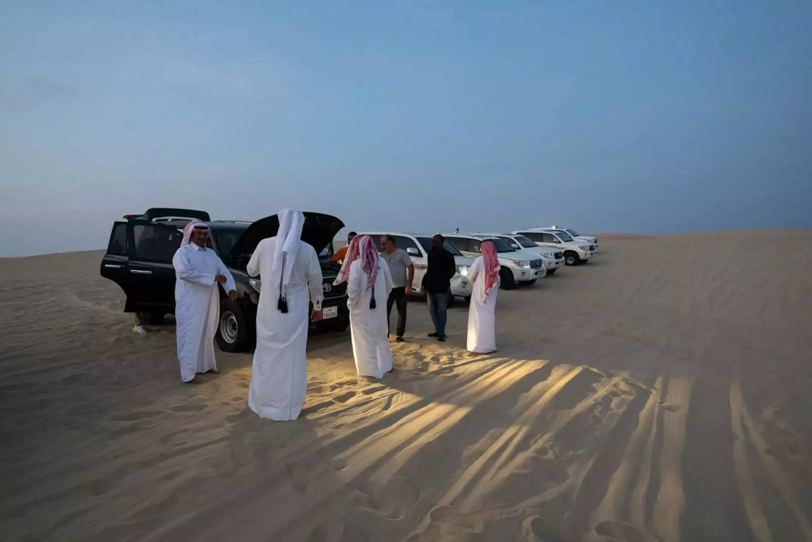 (El desierto es parte parte de las atracciones turísticas de Qatar)