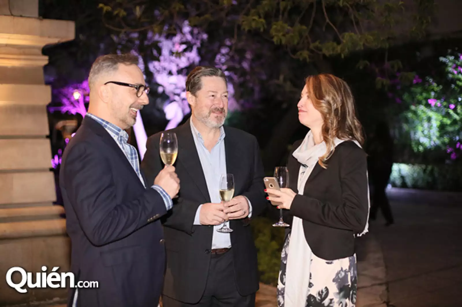 Luis Palmira, Teodoro Rodríguez, Bibiana Guzmán