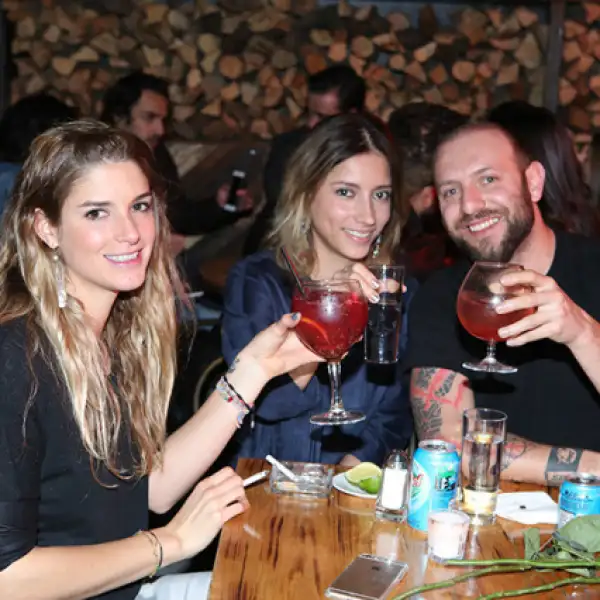 Cristina Millet, Michelle Aubert y Roberto del Río
