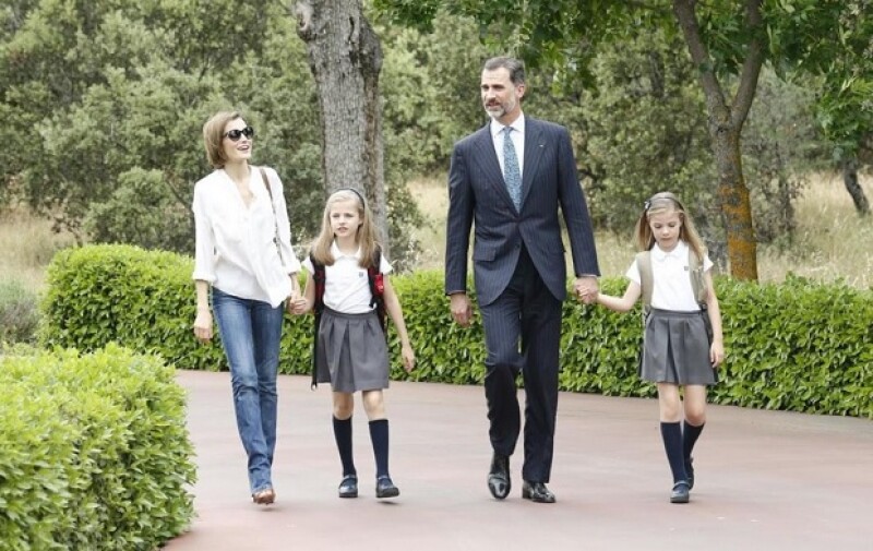 Imágenes de la familia real han cautivado los corazones de los españoles y el mundo.
