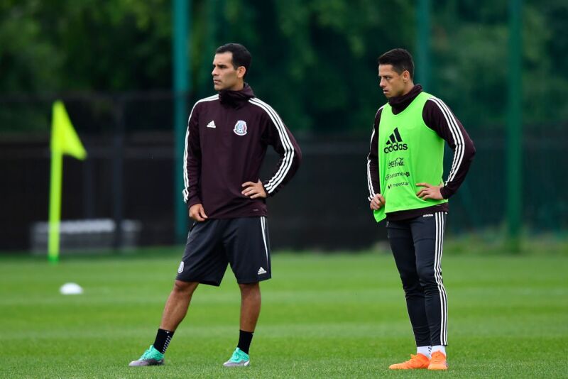 Rafael y Chicharito
