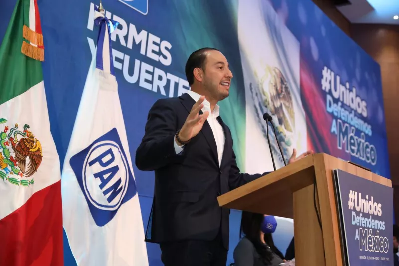 Marko Cortés, dirigente nacional del PAN
