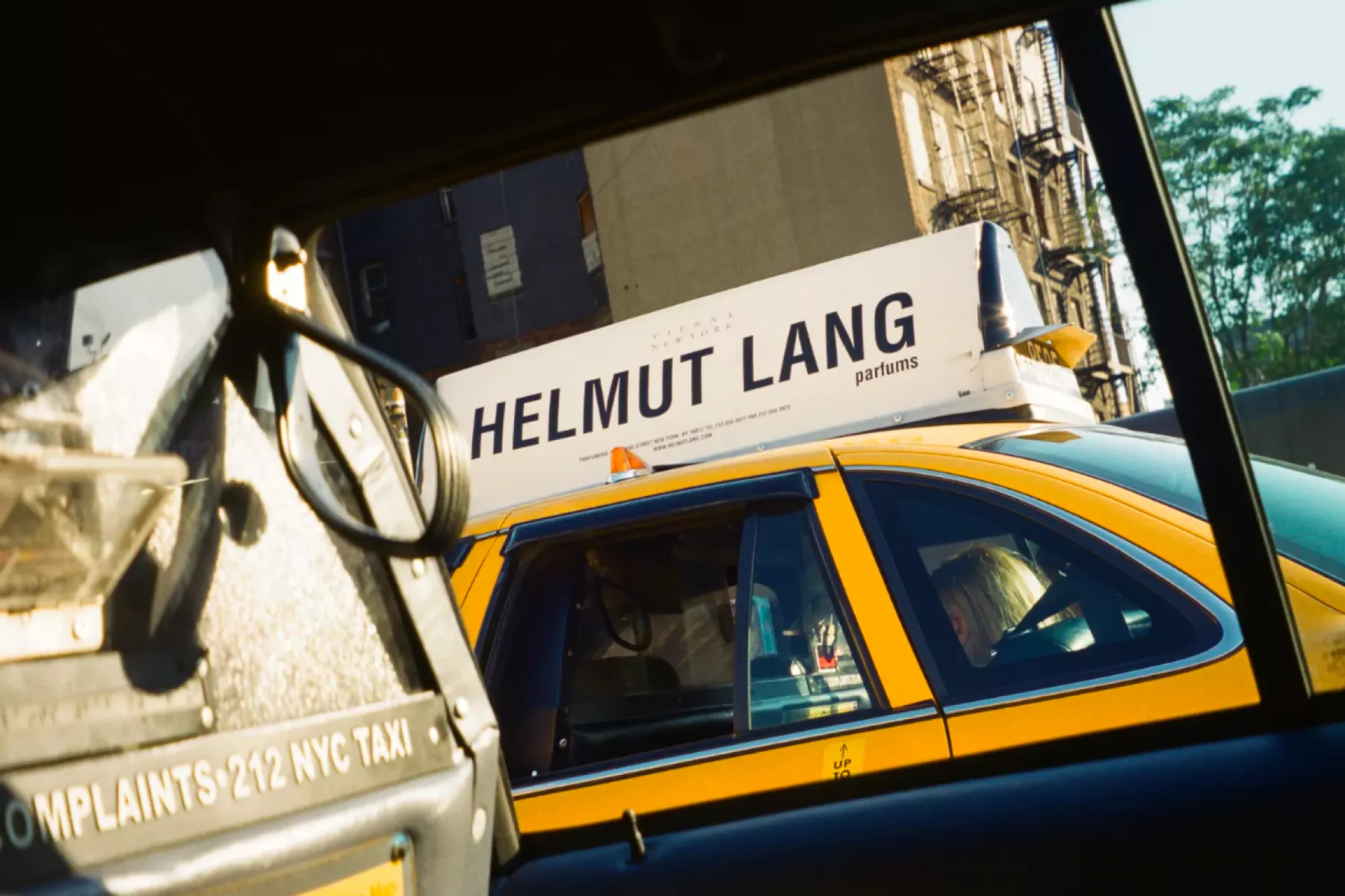 helmut lang taxi Iain R. Webb