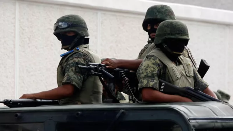 Elementos del Ejército CNDH