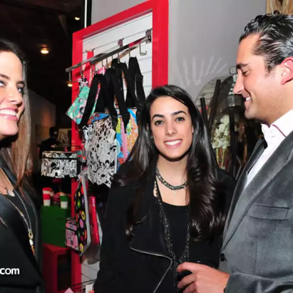 María José Ortega,Lucía Téllez y Miguel Osio