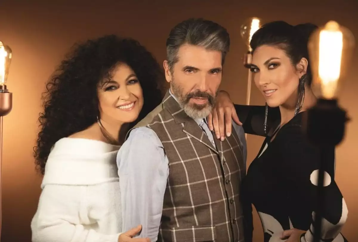 Amanda Miguel, Ana Victoria y Diego Verdaguer
