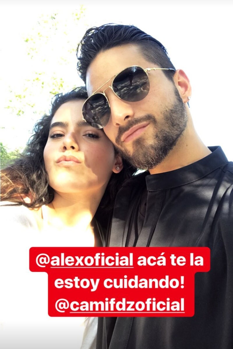 Camila Fernández y Maluma