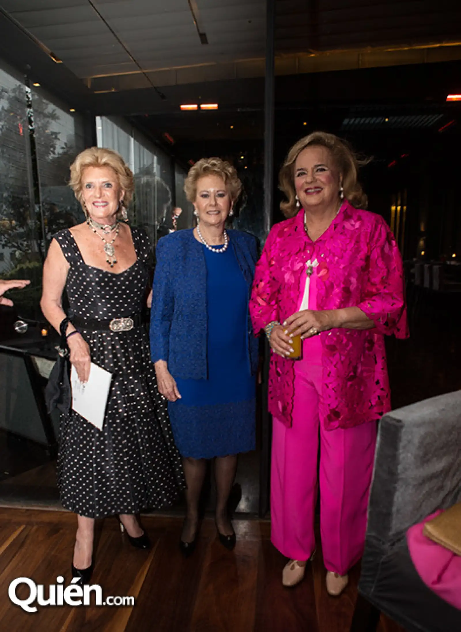Viviana Corcuera, Teresa Madero e Ira Von Fürstenberg