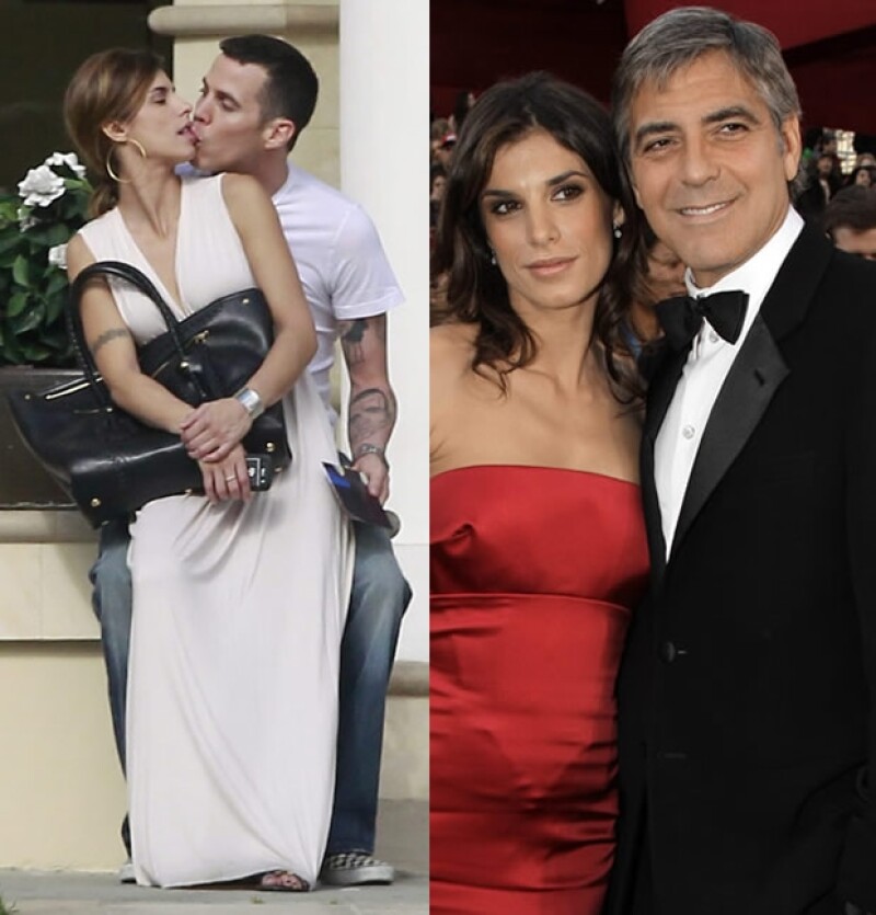 A Elisabetta Canalis se le vio muy romántica con su nuevo novia. Cuando era vista con George siempre lucían glamurosos.