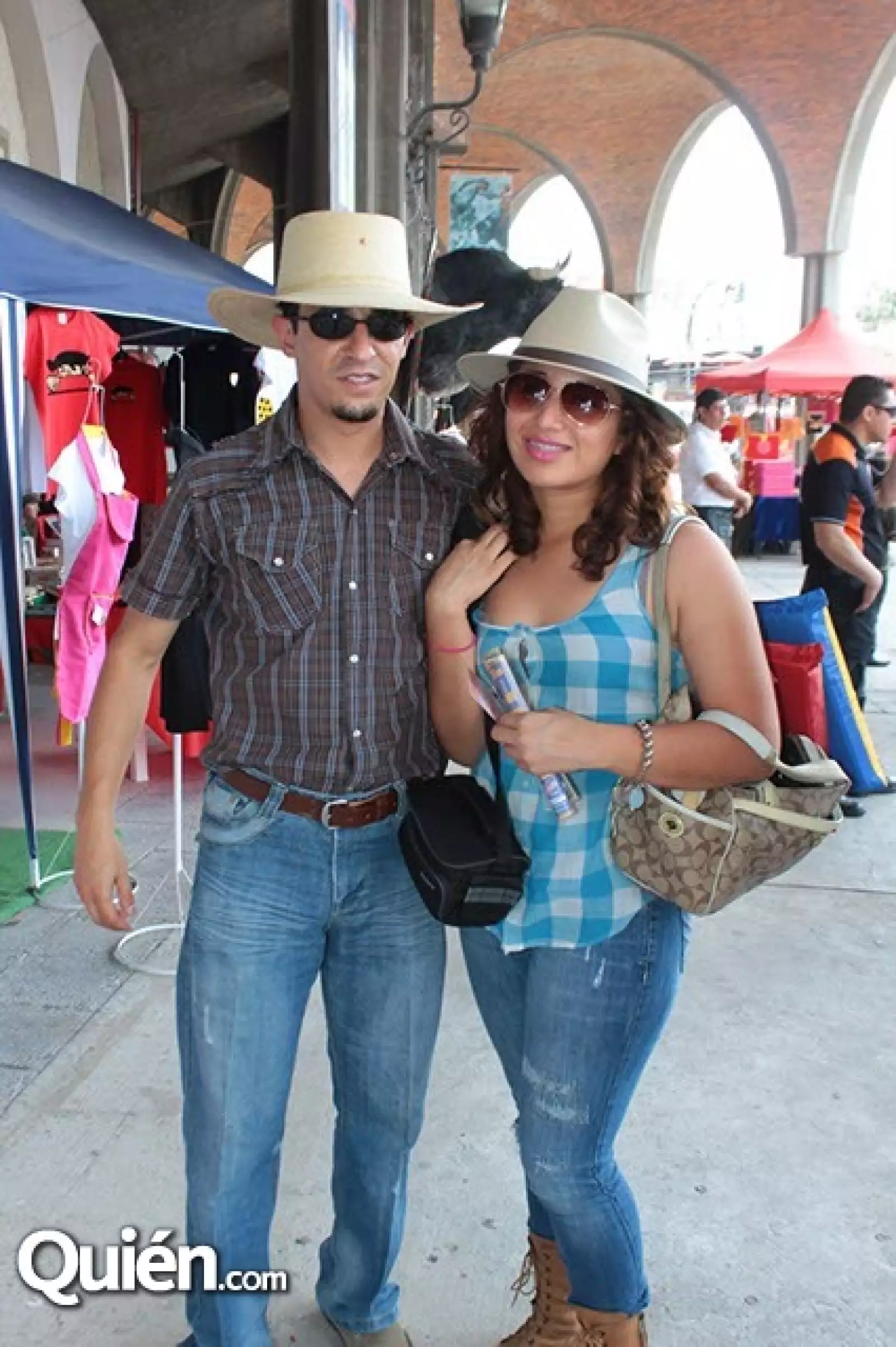 Francisco López y Saraí Fuentes