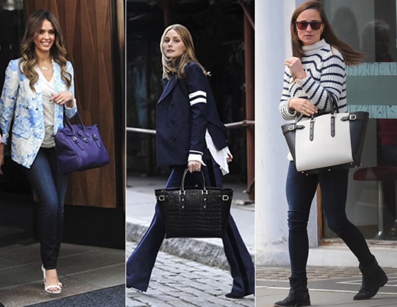 Jessica Alba, Olivia Palermo y Pippa middleton son algunas de las personas que ya cuentan con este tipo de bolsas.