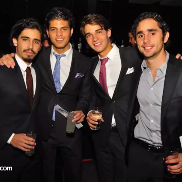 León Vértiz, Giorgio Neme, Javier Armida y Ricardo Guzmán