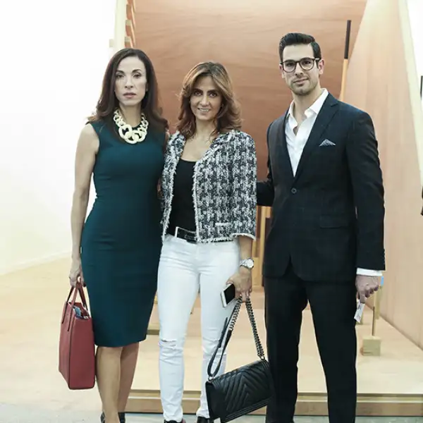 Martha Elena Ramos, Ambra Salomón y Francisco de la Vega