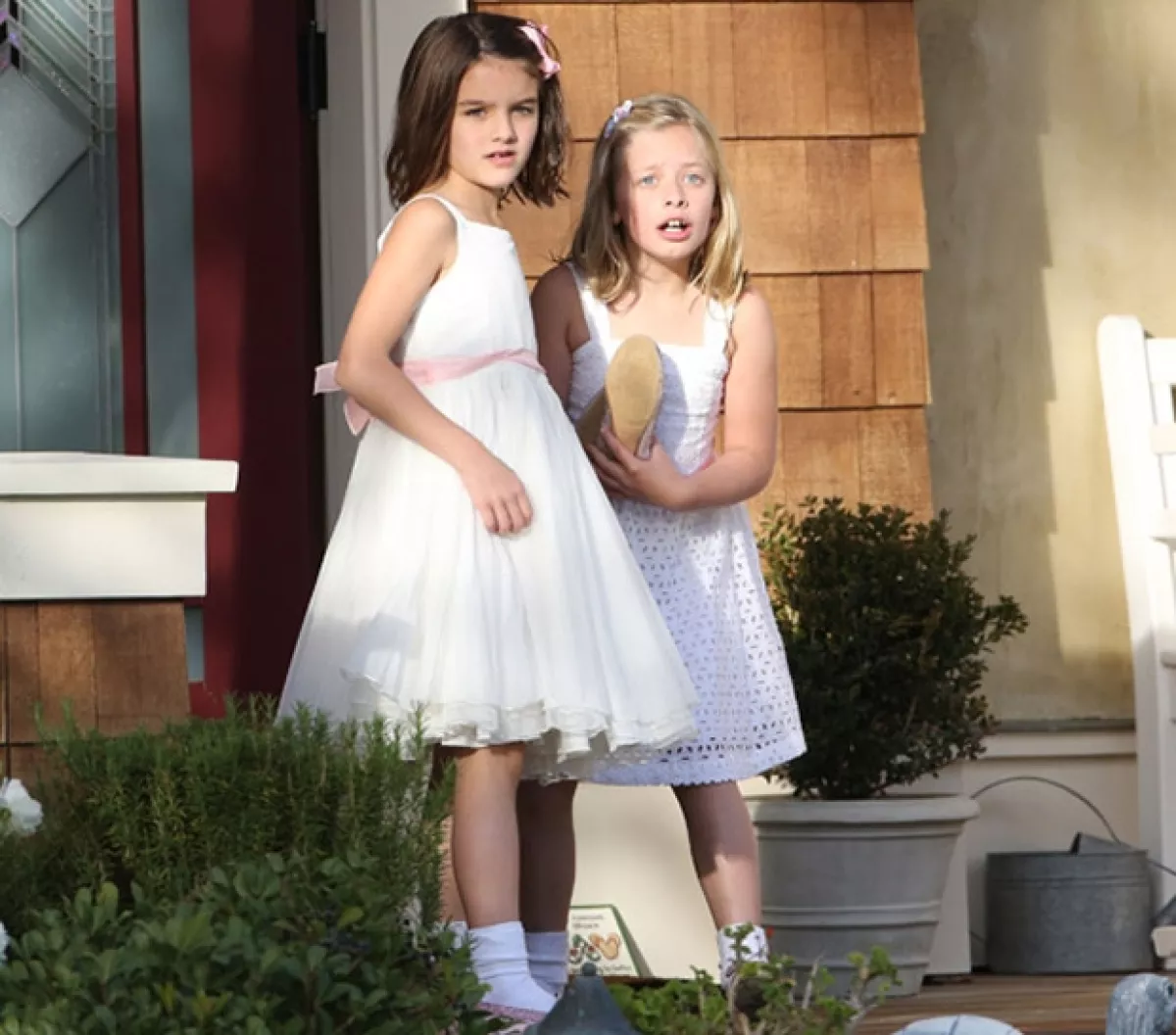 Suri asistió a una fiesta de cumpleaños con una amiga