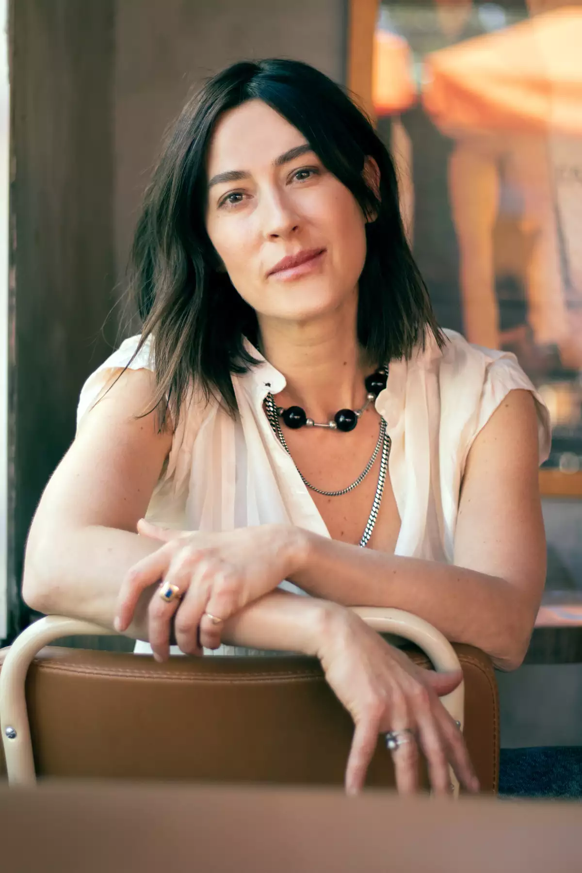 Retrato de la cineastas Natalia López Gallardo. 