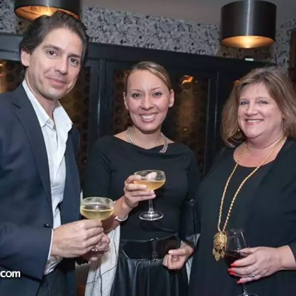 Abelardo Marcondes,Luisa Mendoza Chávez y Lisa Smilor