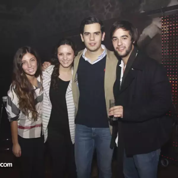 Marta Escobedo, Paula Cruz, Bernardo Cornejo y Alfonso Obregón