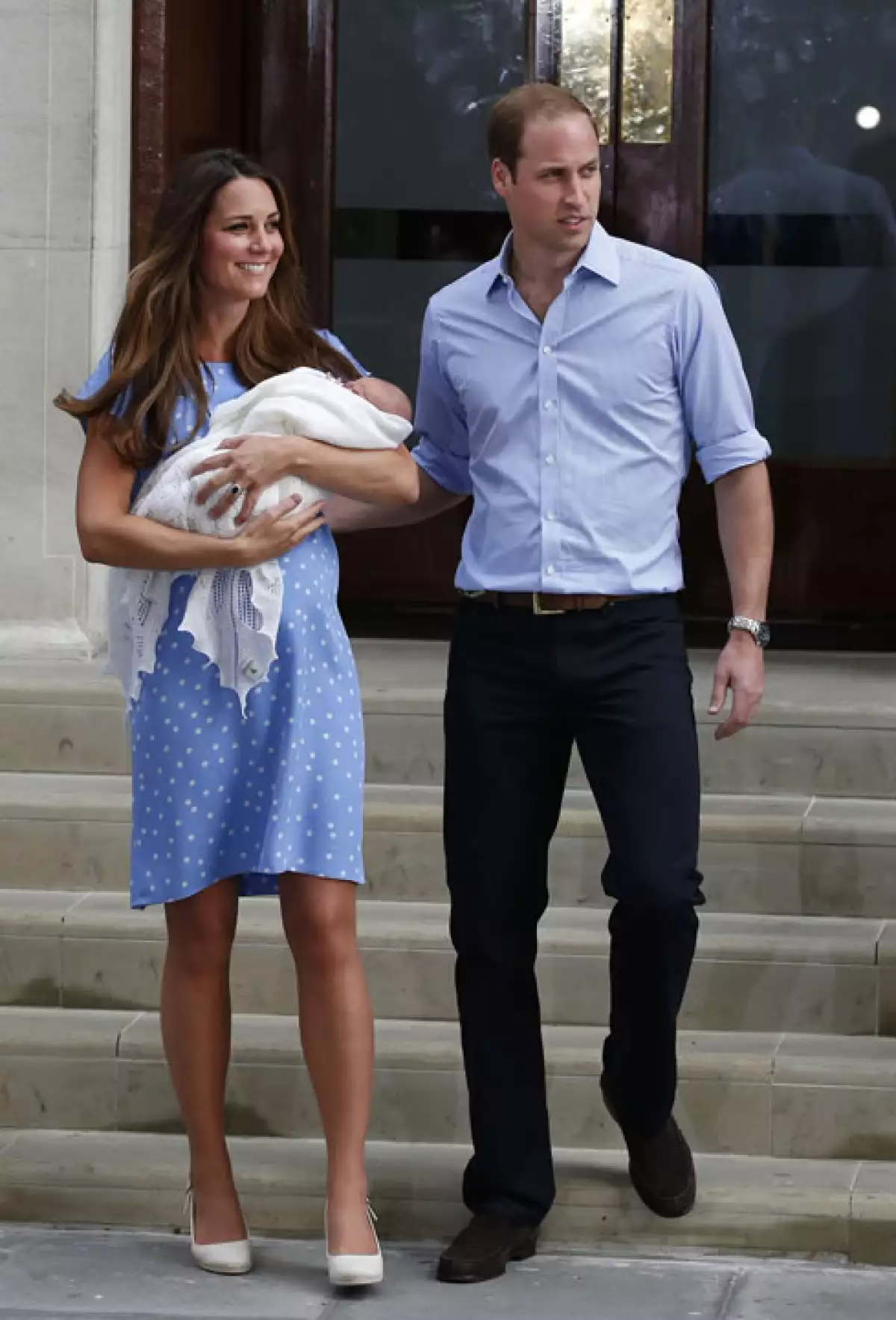 El primogénito nació el 22 de julio en el hospital St. Mary´s de Paddington.