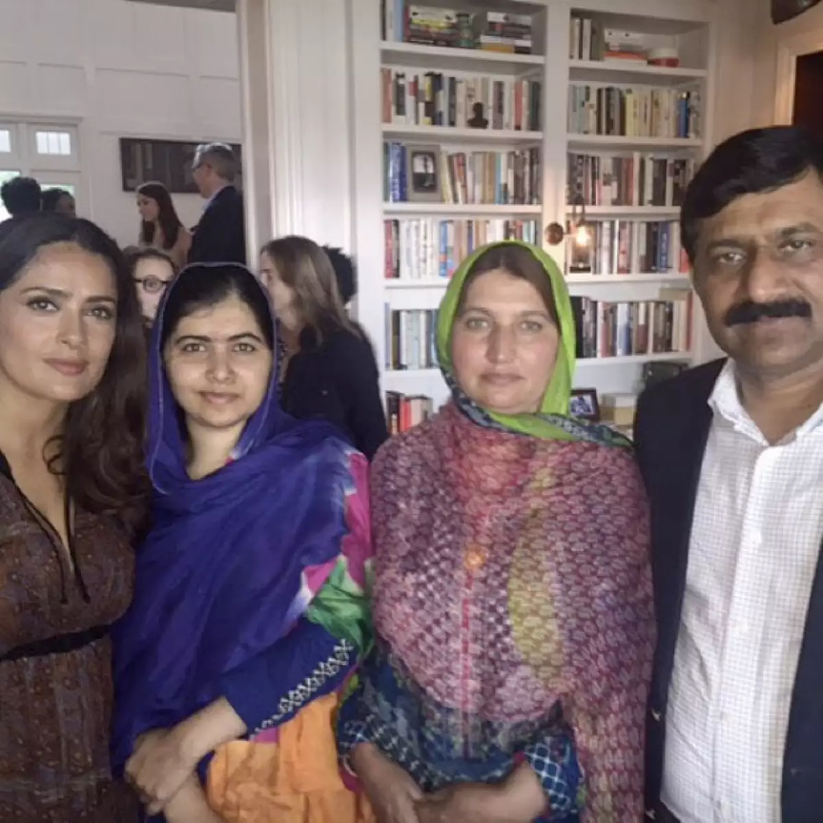 La mexicana presume en su cuenta de Instagram el encuentro más reciente que tuvo con la joven activista.