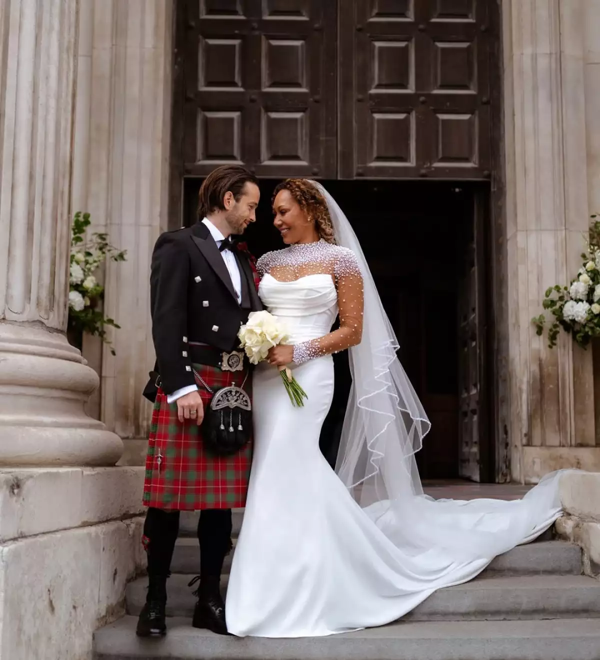 Mel B se casa en la catedral de St. Paul en Londres con Rory McPhee