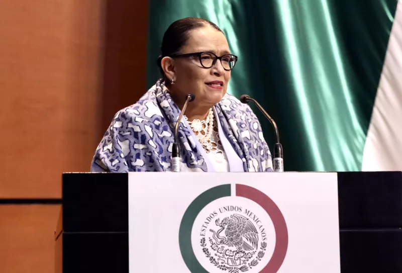 Rosa Icela Rodríguez en Cámara de Diputados