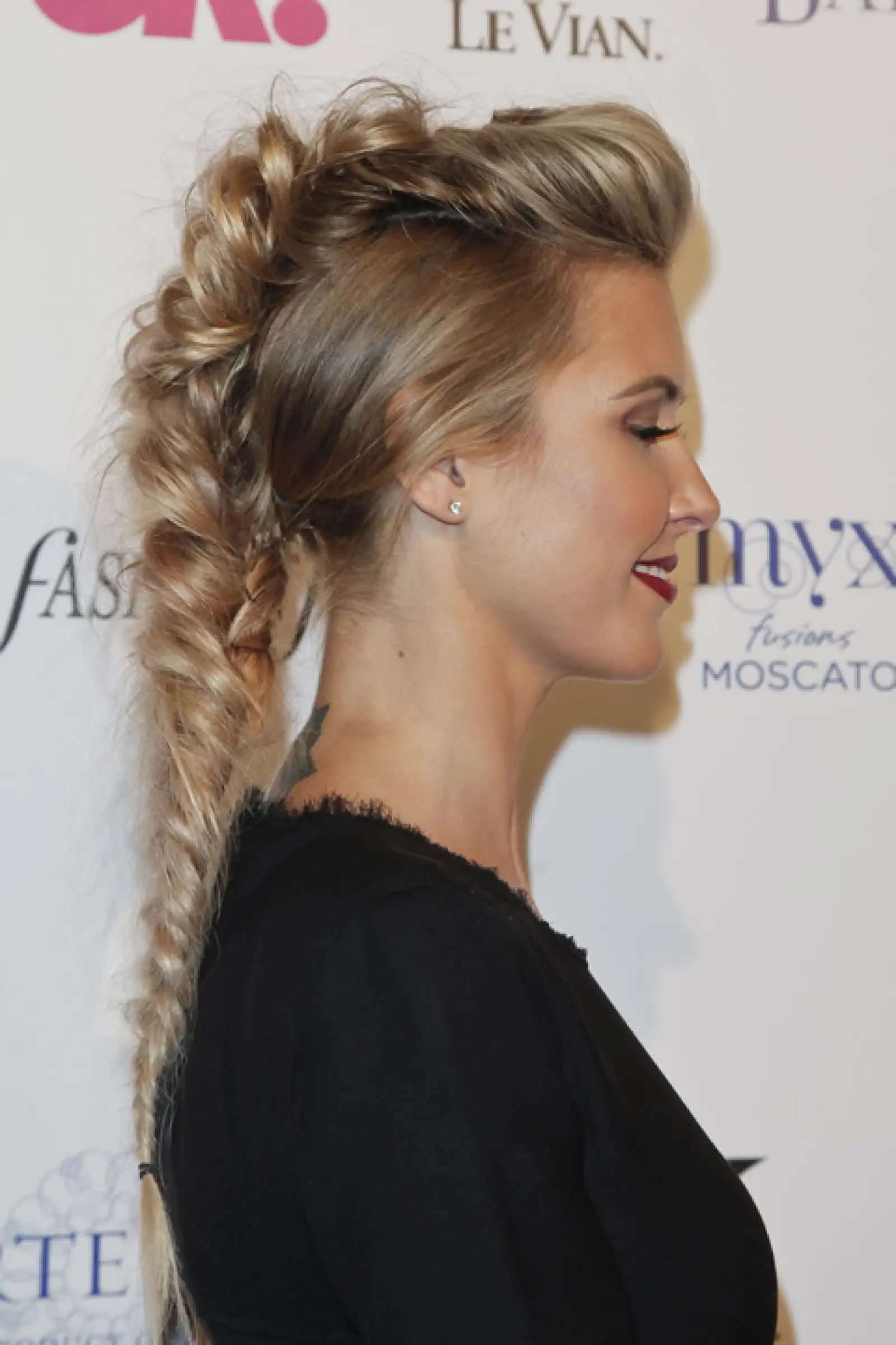 Audrina Patridge el evento pre Oscar de OK! Magazine.