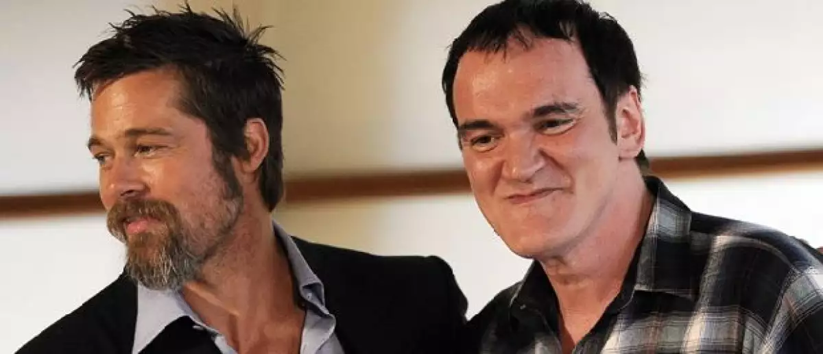 El actor estadounidense se ha vuelto inseparable de su barba crecida, sus gafas oscuras y de Quentin Tarantino, con quien continúa promoviendo la cinta Inglourious Basterds.