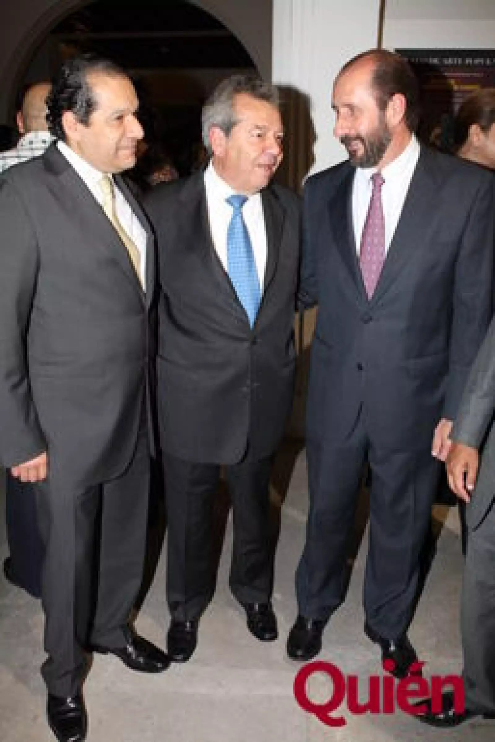 Andres Calderón, Porfirio Muñoz Ledo, Walther Boelsterly
