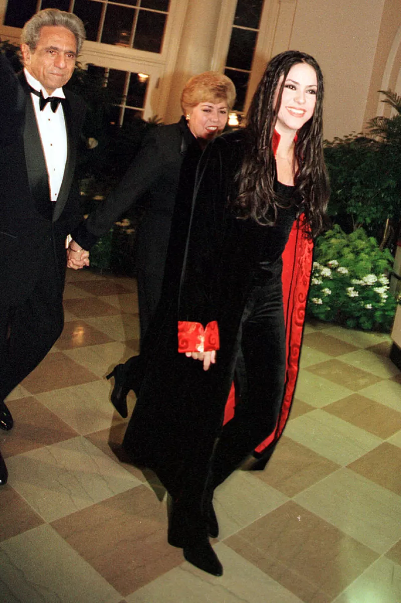 Singer Shakira Mebarak arrives