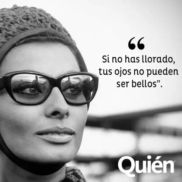 Sophia Loren.