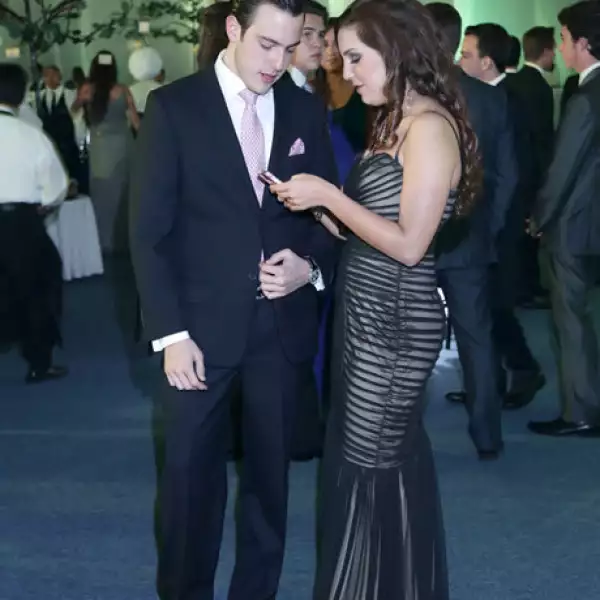 Óscar del Valle y Martha Baidon
