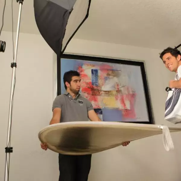 Mane también hizo diferentes tomas.