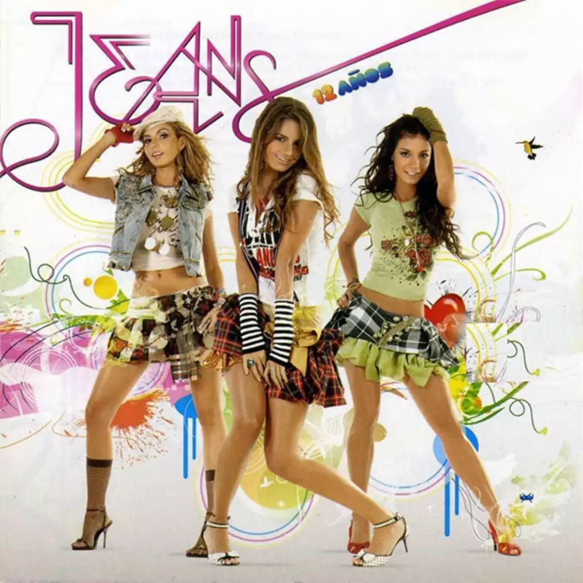 En esta etapa, el grupo parecía ponerse todo lo que se encontraba.