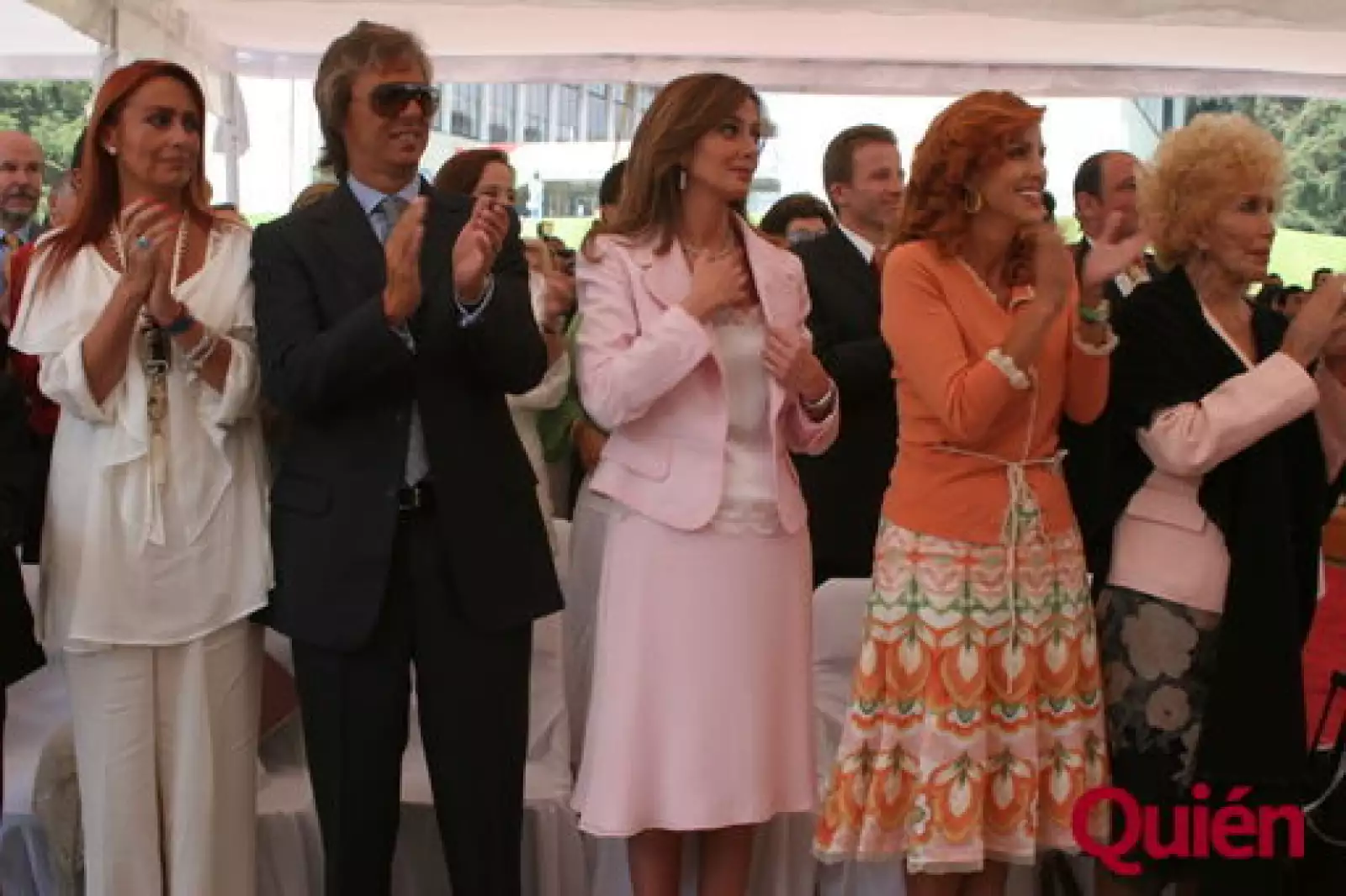 Lorena Landeros, Rodolfo Landeros, Gabriela de la Torre, Adriana Landeros, Azul Landeros