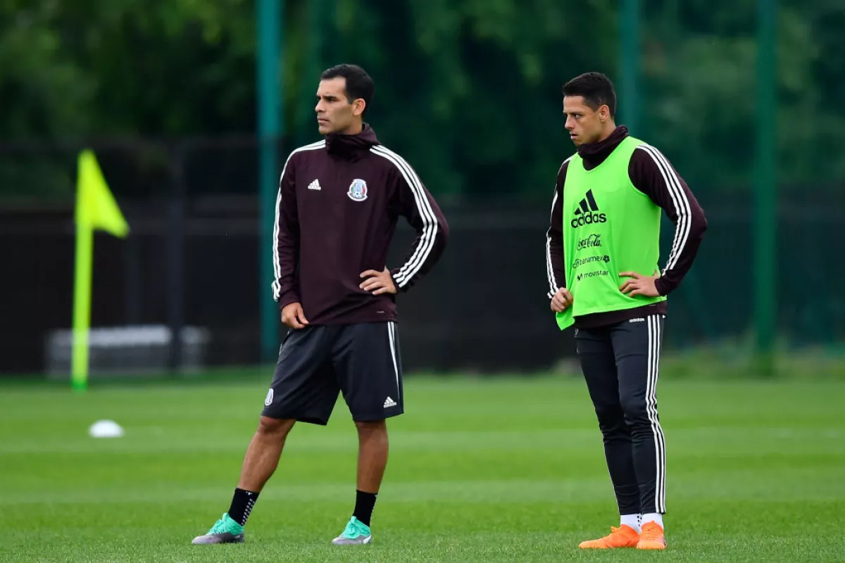 Rafael y Chicharito