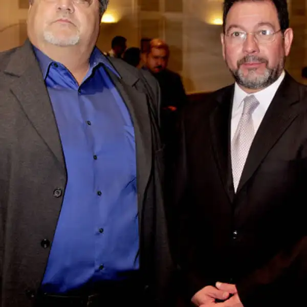 Abraham Selem y Carlos Cruz
