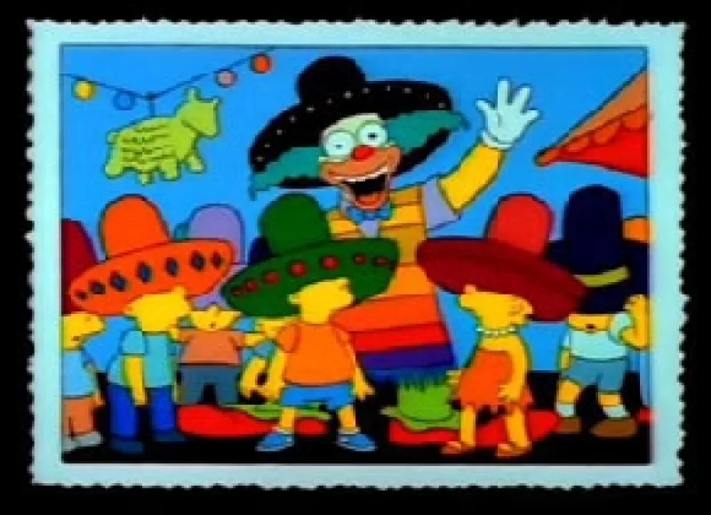 El 19 de abril de 1987, la familia amarilla se estrenó como una serie de cortos. Desde entonces, Bart, Lisa, Maggie, Homero y Marge han visitado animadamente por varios países.