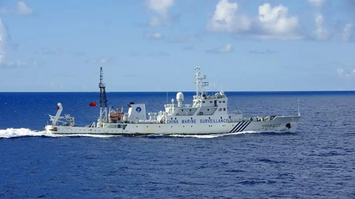 buques chinos en: China islas Diaoyu, Japón islas senkaku