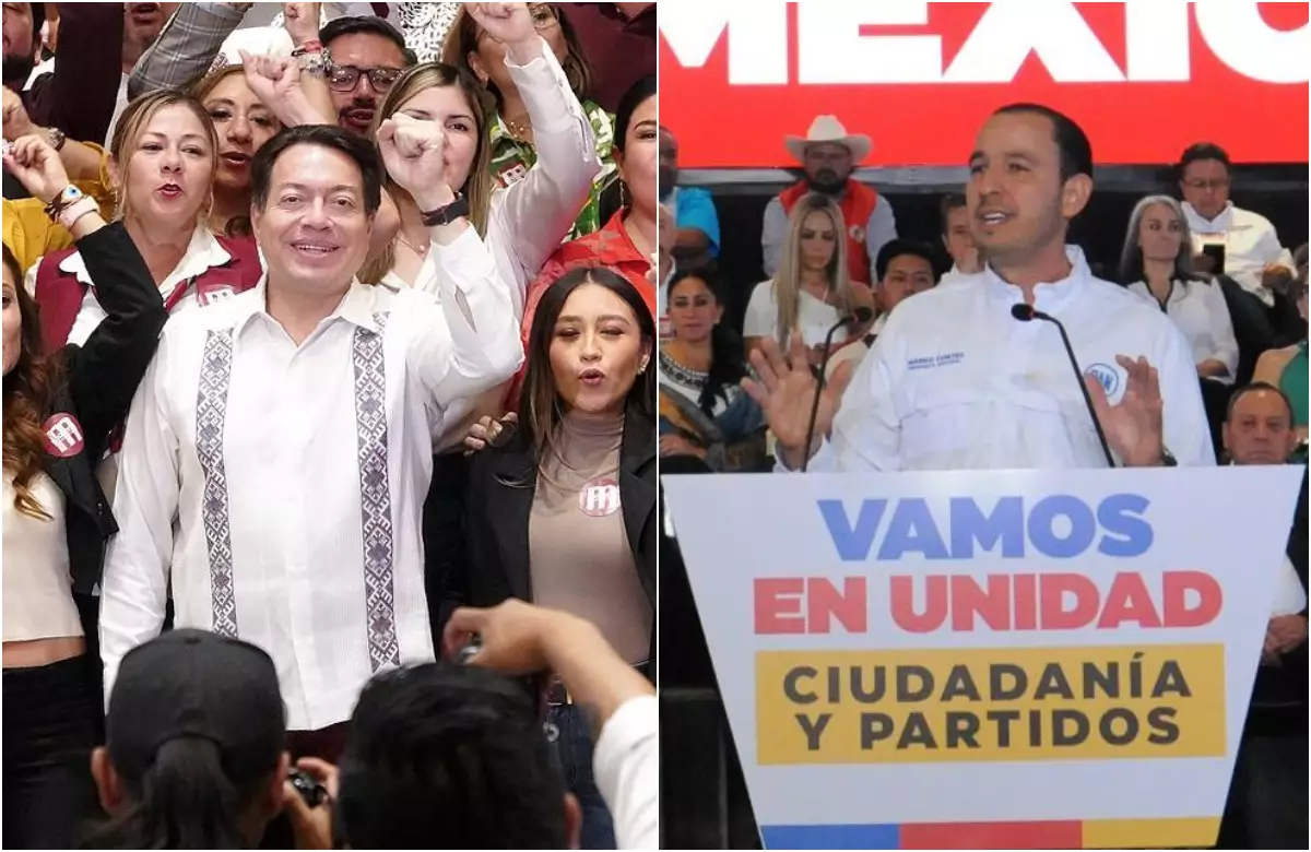 Frente a frente procesos entre Morena y oposición