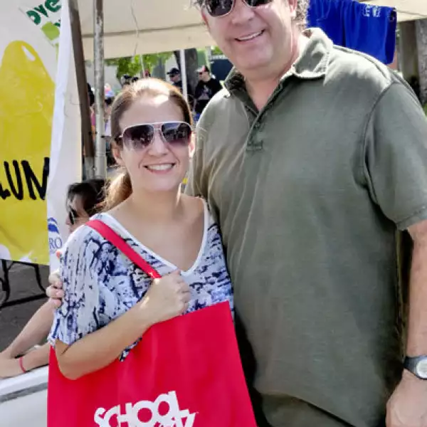 Lidia de Warnholtz y Édgar Warnholtz