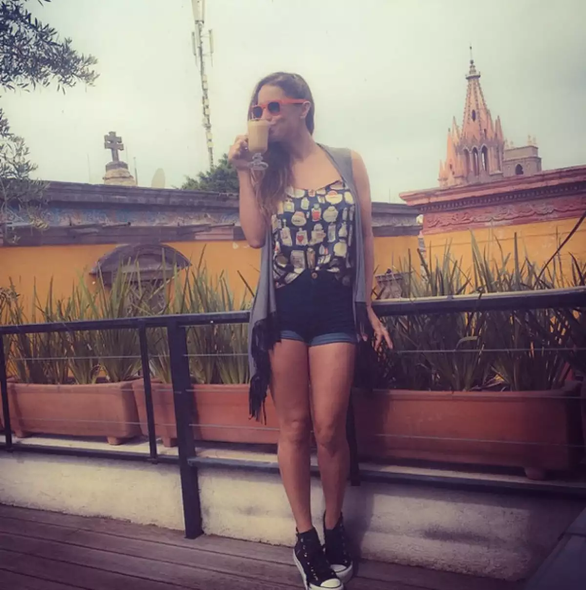 La familia estuvo hasta ayer en San Cristóbal de las Casas en Guanajuato.