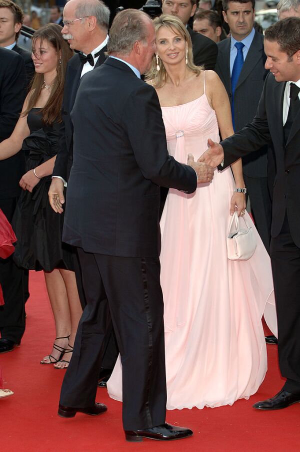 Rey Juan Carlos y Corinna Larsen