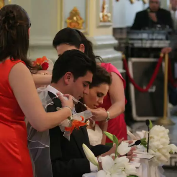 Boda de Ana Cecilia Peña Nieto y Felipe Casahonda.