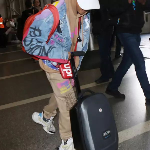 Jaden Smith at LAX International Airport, Los Angeles, USA - 20 Dec 2017