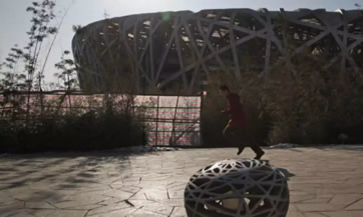 El estadio Nido de Pájaro es sede de esporádicos partidos de futbol o competiciones de atletismo. (Foto: AP)